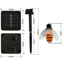 Simulation Honey Bees Solar Power String Lamp Fairy Lights Battery Garlands Garden Christmas Holiday Decor Outdoor 50LED 10M