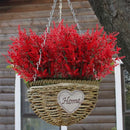 35cm Artificial Flower Plastic Lavender Fake Plant Wedding Home Garden Decoration Bridal Bouquet Household Products Decortion