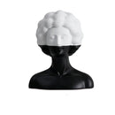 DecorBites™ Abstract Portrait Resin Figure Sculpture Black and White Home Decor
