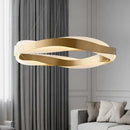 DecorBites™ Elegant Black Circle Chandeliers | Luxury Acrylic Pendant Light for Home Living Room
