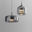 DecorBites™ Glass LED Pendant Chandelier for Dining Room Bar Bedroom Decor