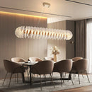 DecorBites™ Coral Flower Crystal Chandelier: Modern Luxury LED Pendant Lighting for Home