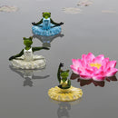 DecorBites™ Garden Water Floating Animal Statue Crafts for Outdoor Decor and Pond Decoration