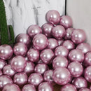 5" Chrome Golden Balloons for Wedding Party Decor by DecorBites™ - Pack of 10