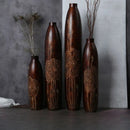 DecorBites™ High Stand Vase for Decorative Plants - Elegant Home Decor for Living Room, Office, or Wedding