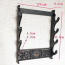 Wall Katana Support Sword Holder Wooden Wall Mount Multi-layer Stand Umbrella Rapier Shelf Display Support Weapon Bracket Holder