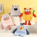 DecorBites™ Kitchen Hand Towel: Soft & Absorbent Coral Velvet Cleaning Cloth, Creative New Year Gift