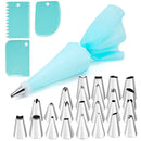 DecorBites™ 29-Piece Cream Puff Nozzles Set Cake Decorating Tools