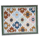 DecorBites™ Geometric Cotton Knitted Sofa Blanket & Tapestry