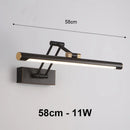 DecorBites™ LED Bathroom Wall Sconce 58cm Modern Indoor Bedroom Lighting