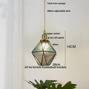 DecorBites™ Glass LED Pendant Lamp: Handmade Japanese Style Adjustable Hanging Light Fixtures