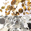 DecorBites™ Gold LED Ceiling Pendant Light Fixture for Home Decoration and Modern Living