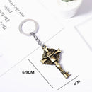 One Piece Keychain Luffy Ace Straw Hat Skull Logo Wanted Order Sanji Nami Robin Bag Keychain Character Toy Fan Gift