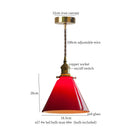 DecorBites™ Japanese Glass LED Pendant Lamp for Cafe, Loft, Restaurant, Living Room, Kitchen