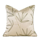 DecorBites™ Gold Quatrefoil Geometric Jacquard Pillow Cover - Luxury Home Decor