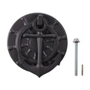 Decorative Zinc Alloy Door Knocker DIY Black Anchor Design Simple Style for Door