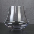 DecorBites™ Crystal Whiskey Glass Tumbler | Wind Edge Shape Spirits Cup | Thick Bottom Glass