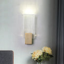 DecorBites™ Crystal Brass LED Wall Lamp Sconce for Modern Luxury Art Decor