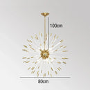 DecorBites™ Crystal Dandelion LED Chandelier for Luxury Indoor Decor