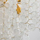 DecorBites™ Crystal LED Chandelier: Elegant Nordic Branch Design for Living Room, Hotel, Dining Area