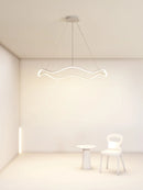 DecorBites™ Circle Wave LED Pendant Chandelier for Modern Living Dining Bedroom Lighting