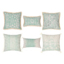 DecorBites™ Cotton Crochet Tassel Cushion Cover for Sofa Lumbar Backrest Home Decor
