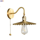 DecorBites™ Adjustable Copper Wall Sconce Edison Lamp LED - Modern Bedroom Bathroom Light