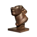 DecorBites™ Abstract Human Face Sculpture, Realistic Figure Art Statue for Home Decoration