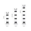 DecorBites™ Geometric Glass Candle Holder Block Design Home Decor Accessory
