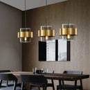 DecorBites™ Golden Pendant Lights for Aisle, Restaurant, Bedroom - Nordic Postmodern Minimalist Style