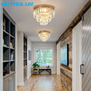 DecorBites™ Crystal LED Ceiling Chandelier for Kitchen Island, Living Room, Dining Room Lighting