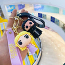 European American Movie Around Game Thrones Keychain 3D Action Figure Anime Doll Cartoon Night King Chain Bag Pendant