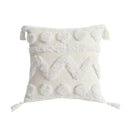 DecorBites™ Geometric Tufted Tassel Cushion Cover 30x50cm/45x45cm