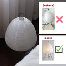 DecorBites™ Japanese Style Paper Floor Lamp for Home Décor and Lighting