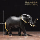 DecorBites™ Elephant Resin Sculpture Ornaments for Modern Living Room Decor