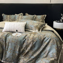 DecorBites™ Egyptian Cotton Luxury Bedding Set: Duvet, Sheet, Pillowcases - 1000TC Soft & Silky