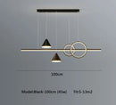 DecorBites™ LED Pendant Light: Modern Minimalist Chandelier for Dining Room, Living Room, Kitchen, Bedroom