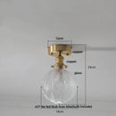 DecorBites™ Green Flower Glass LED Ceiling Light Fixture - Nordic Modern Design
