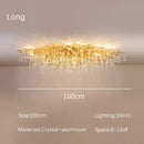 DecorBites™ Crystal Dendritic Chandelier: Modern Luxe for Living Room, Dining Room, Bedroom, Hotel Lobby