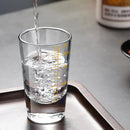 DecorBites™ Glass Spirit Set - Graduated Line Brandy Cups, Transparent Liquor Drinking Glasses