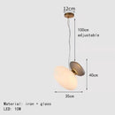 DecorBites™ Glass Indoor Pendant Lights for Dining Room Kitchen Bar Shop