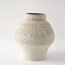 DecorBites™ Geometric Folding Ceramic Flower Vase Home Decor Handicrafts