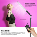 DecorBites™ LED Light Wand RGB Stick with Tripod Remote Control Handheld Lamp