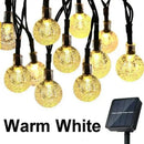 DecorBites™ Crystal Fairy Solar String Lights - 8 Modes Waterproof Outdoor Patio Decor