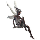 Tudor And Turek Resin Sitting Fairy Statue Garden Decorative Porch Figurine Angel Sculpture for Yard Home Garden Decoration