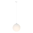 DecorBites™ Frosted Acrylic Ball Pendant Light: Modern Minimalist Home Decor E27