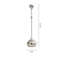 DecorBites™ Gold Geometric Water Drop Candlestick Holder Desktop Storage Wedding Centerpieces