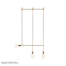DecorBites™ Geometric Iron Pendant Lights for Dining Bedroom Cafe Indoor Decor