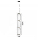 DecorBites™ Glass LED Pendant Light - Stylish and Modern Illumination for Various Spaces