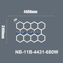 DecorBites™ Hexagon LED Ceiling Light: High-Performance, Best-Selling, Honeycomb Design